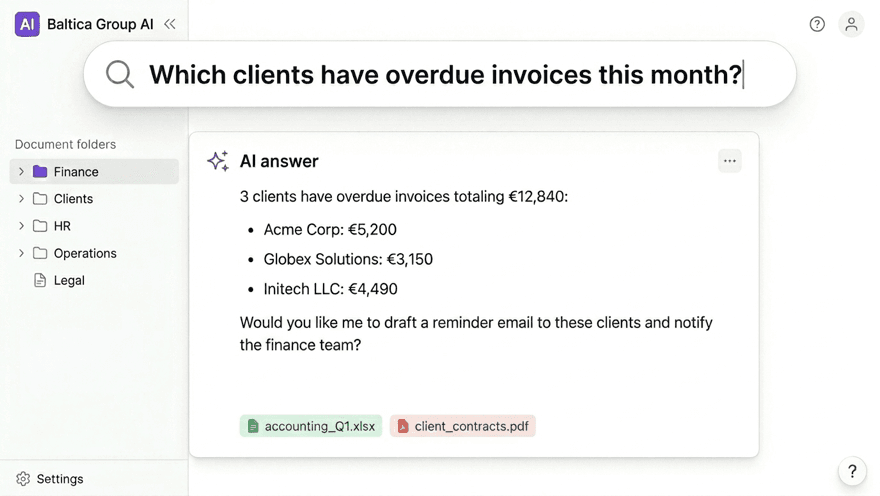 Internal AI Assistant for Your Team