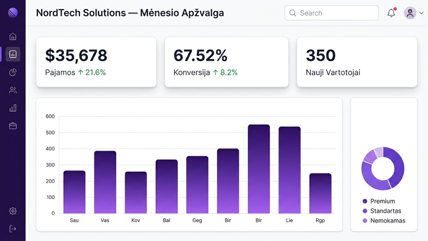 Automatinės verslo ataskaitos