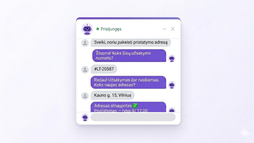 Klientų aptarnavimo botas