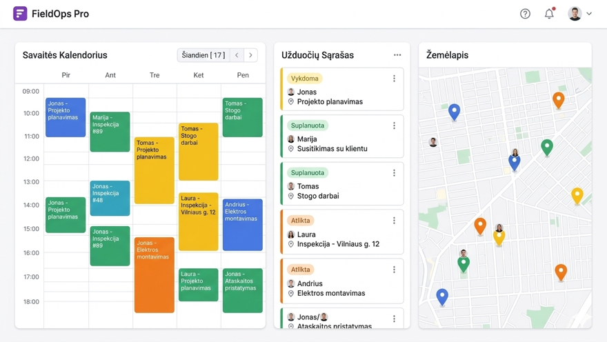 Komandos valdymo sistema